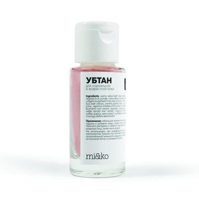 Изображение товара Убтан Mi&ko Zero Waste для нормальной и возрастной кожи 18 г
