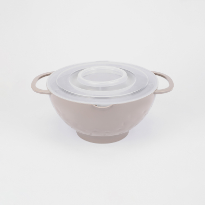 Изображение товара Чаша миксера Urve Plastic с крышкой ur-3301, розовая, 24 см