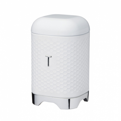 Изображение товара Ёмкость для чая Kitchen Craft Lovello Retro Ice White белая металлическая