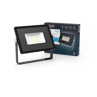 Изображение товара Прожектор LED Gauss Qplus 20W IP65 для уличного освещения, фасадов