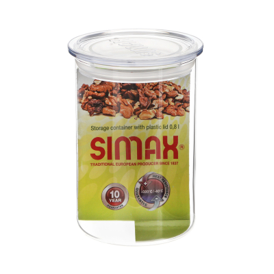 Изображение товара Банка для хранения Simax Classic 800 мл стеклянная герметичная прозрачная Изображение товара Банка для хранения Simax Classic 800 мл стеклянная герметичная прозрачная
