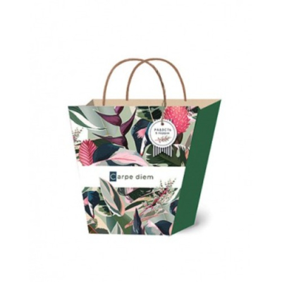 Изображение товара Подарочная сумка Лакарт Дизайн ТВ 22,5х10х23 см в ассортименте