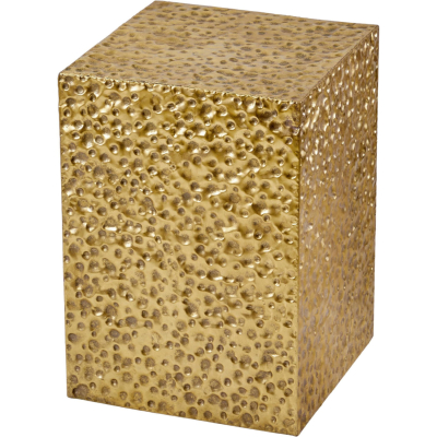 Изображение товара Столик интерьерный Glasar Калахари из железа с фактурной отделкой 38х38х50 см