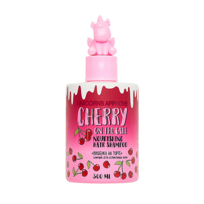 Изображение товара Шампунь Unicorns Approve для ослабленных волос 300 мл вишенка