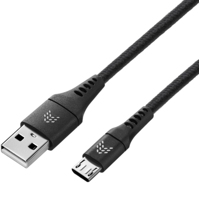 Изображение товара Кабель Rocket Contact RDC505BL01CT-AM USB-microUSB 1 м быстрый заряд и передача данных Изображение товара Кабель Rocket Contact RDC505BL01CT-AM USB-microUSB 1 м быстрый заряд и передача данных