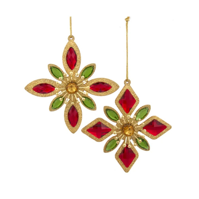 Изображение товара Игрушка елочная Kurt S. Adler орнамент 10см в ассортименте