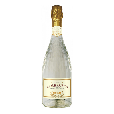 Изображение товара Игристое вино Binelli Premium Lambrusco Bianco Secco Dell'Emilia белое сухое 0,75 л