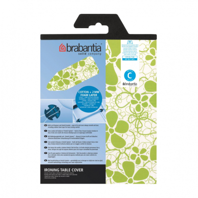 Изображение товара Чехол для гладильной доски Brabantia 124х45 см, хлопок, разные цвета