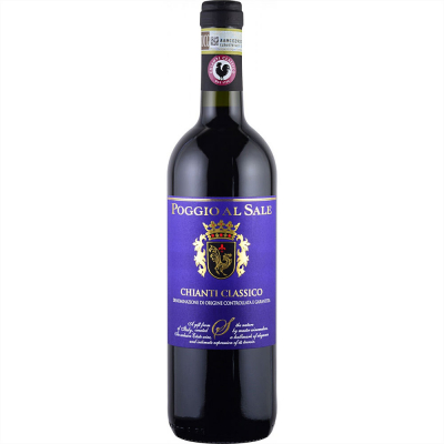 Изображение товара Красное сухое вино Poggio al Sale Chianti Classico DOCG 0,75 л