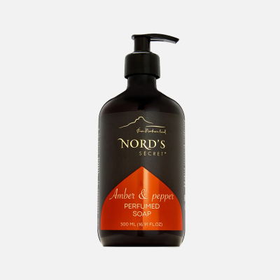 Изображение товара Жидкое крем-мыло Nord's Secret amber&pepper 500 мл парфюмированный уход за руками Изображение товара Жидкое крем-мыло Nord's Secret amber&pepper 500 мл парфюмированный уход за руками