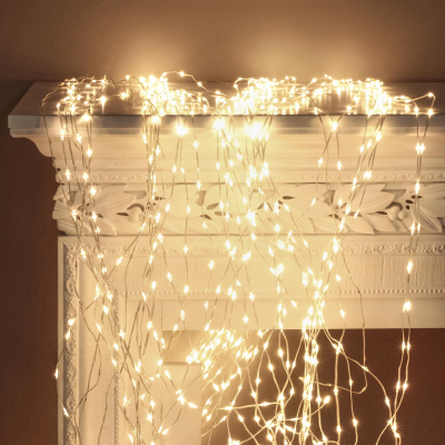 Изображение товара Электрогирлянда новогодняя Best Technology занавес 1280 LED теплый белый со стартовым шнуром