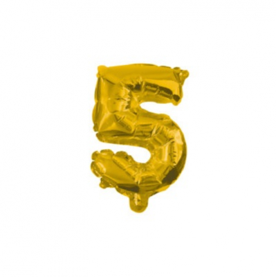 Изображение товара Шарик номерной 5 из золото- и серебряной фольги 1 шт. Procos Party Essentials Изображение товара Шарик номерной 5 из золото- и серебряной фольги 1 шт. Procos Party Essentials