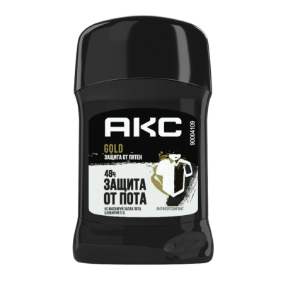 Изображение товара Антиперспирант-карандаш АКС Gold защита от пятен 50 мл для мужчин