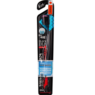 Изображение товара Зубная щетка Dentalpro Black Diamond с ультратонкими щетинками алмазной формы