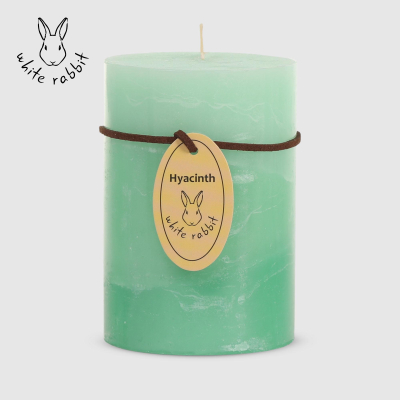 Изображение товара Ароматическая свеча White Rabbit трехцветная 7х10 см трапического дерева