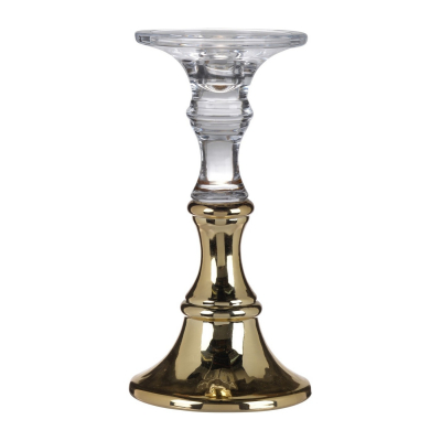 Изображение товара Современный стеклянный подсвечник Glasar 12х12х23 см с двухцветным покрытием Изображение товара Современный стеклянный подсвечник Glasar 12х12х23 см с двухцветным покрытием