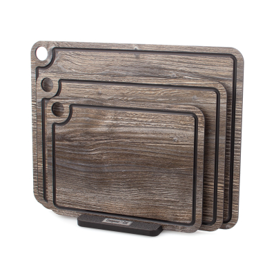 Изображение товара Набор из 3-х разделочных досок ComposeEat на подставке дуб прованс Изображение товара Набор из 3-х разделочных досок ComposeEat на подставке дуб прованс