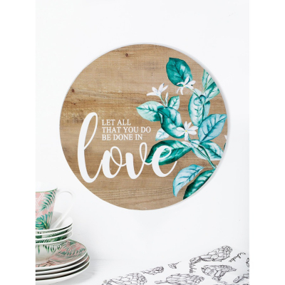 Изображение товара Настенное панно Glasar 30х2х30 см из МДФ коричневое Изображение товара Настенное панно Glasar 30х2х30 см из МДФ коричневое