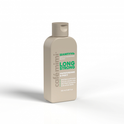 Изображение товара Шампунь для волос Cafemimi long strong укрепление и рост 100 мл