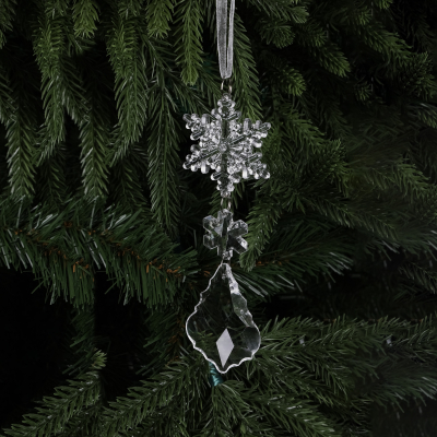 Изображение товара Подвесное елочное украшение из акрила 4,5х21 см Ad trend