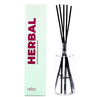 Изображение товара Ароматический диффузор Aroma Harmony Herbal 100 мл травяной аромат Изображение товара Ароматический диффузор Aroma Harmony Herbal 100 мл травяной аромат