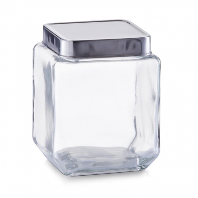 Изображение товара Банка для сыпучих продуктов Zeller 19907 1.1 л стекло металл