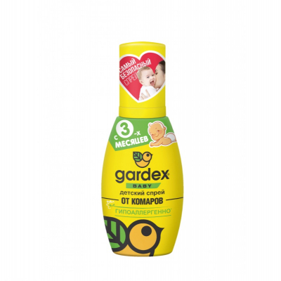 Изображение товара Детский спрей от комаров UPECO/Gardex baby 75 мл безопасная защита для малышей