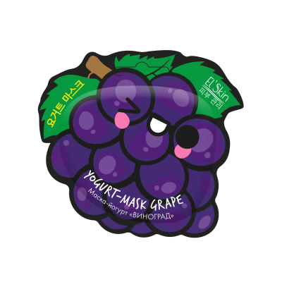Изображение товара Маска для лица El'Skin виноград увлажнение и антивозрастной эффект 1 шт Изображение товара Маска для лица El'Skin виноград увлажнение и антивозрастной эффект 1 шт
