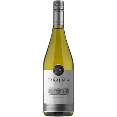 Изображение товара Вино белое сухое Tarapaca, Chardonnay 0,75 л Изображение товара Вино белое сухое Tarapaca, Chardonnay 0,75 л
