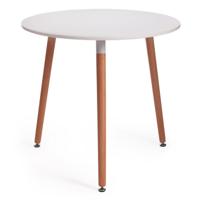 Изображение товара Обеденный стол TC Mars белый с бежевым 80х80х75 см