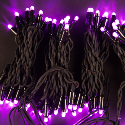 Изображение товара Уличная электрогирлянда-сосульки 2 м розовая LED Star Trading System