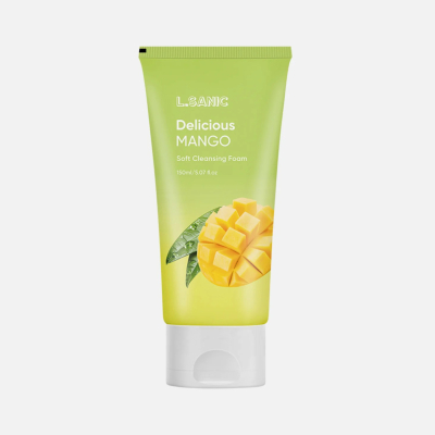 Изображение товара Пенка для умывания L.sanic с экстрактом манго 150 мл для сухой кожи Изображение товара Пенка для умывания L.sanic с экстрактом манго 150 мл для сухой кожи