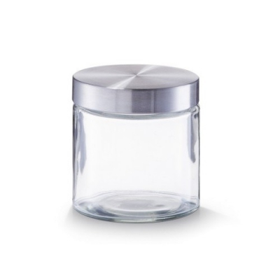 Изображение товара Банка для сыпучих продуктов ZELLER 750 мл стекло алюминий Германия Изображение товара Банка для сыпучих продуктов ZELLER 750 мл стекло алюминий Германия