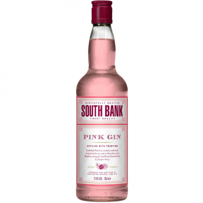 Изображение товара Джин South Bank Pink Gin 0, 7 л - нежно-розовый ягодный вкус и уникальный аромат Изображение товара Джин South Bank Pink Gin 0, 7 л - нежно-розовый ягодный вкус и уникальный аромат