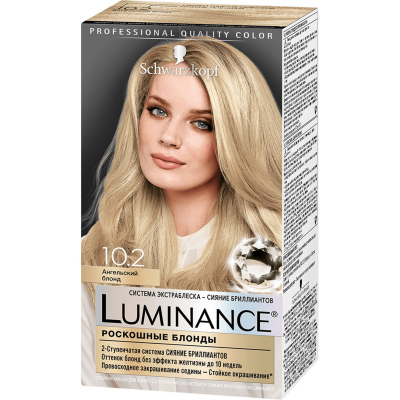 Изображение товара Краска для волос Schwarzkopf Luminance Color 10.2 Ангельский блонд