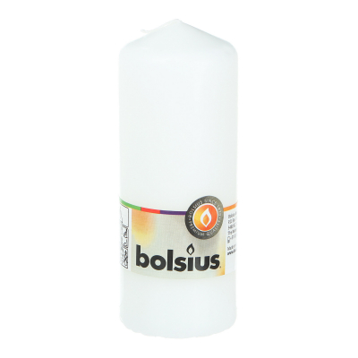 Изображение товара Свеча Bolsius 15х6 см белая