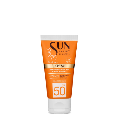 Изображение товара Крем Sun для лица и шеи SPF 50, Гомосалат, BEMPT, 50 мл, без Диоксида Титана