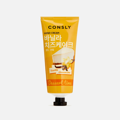 Изображение товара Крем для рук Consly Dessert time с ароматом ванильного чизкейка 100 мл
