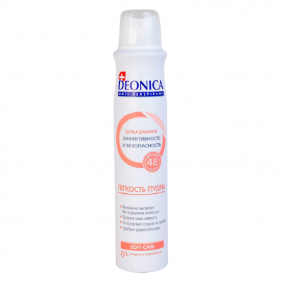 Изображение товара Дезодорант-антиперспирант Deonica Легкость пудры 200 мл для женщин