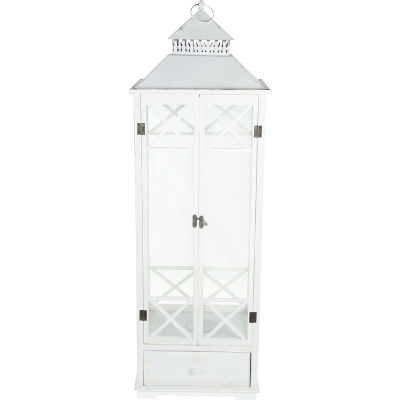 Изображение товара Фонарь-подсвечник Minhou Lisheng белый 39,5х35,5х120,5 см