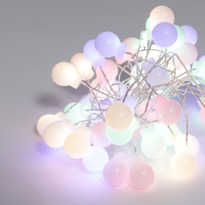 Изображение товара Гирлянда Best Technology 50 LED мультицвет аккумуляторная внутри помещений