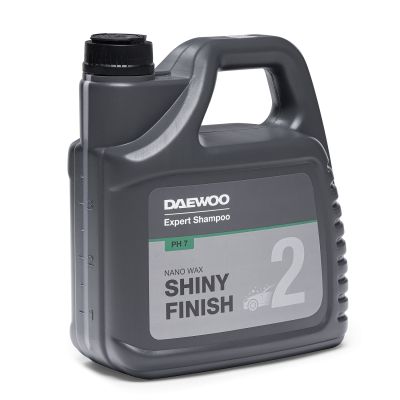 Автошампунь DAEWOO DAWS 240 с воском для бесконтактной мойки SHINY FINISH 4л., фотография 3