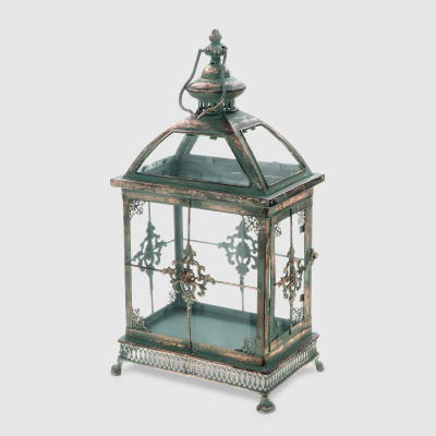 Изображение товара Декоративный бронзовый фонарь French garden антик для сада и интерьера