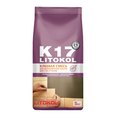 Изображение товара Клеевая смесь Litokol K17 С1 5 кг