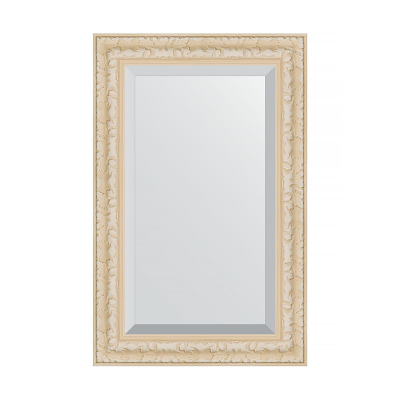 Изображение товара Зеркало с фацетом в багетной раме Evoform старый гипс 82 мм 55х85 см 