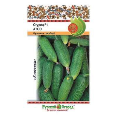 Изображение товара Огурец Русский огород атос F1 10 шт