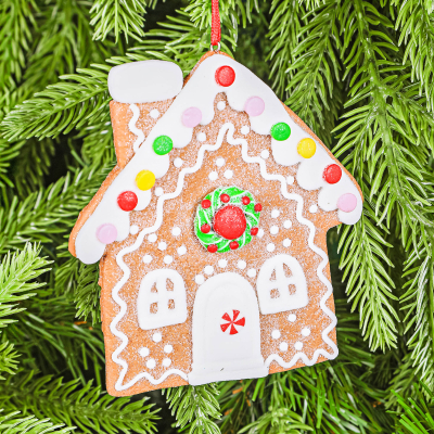 Изображение товара Игрушка ёлочная Kurt S. Adler пряничный домик-3 10см