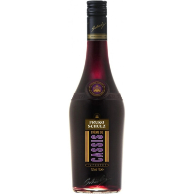 Изображение товара Ликер Creme de Cassis Fruko Schulz 0. 7 л - ягодный, мягкий вкус, чешский напиток