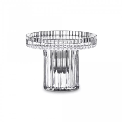 Изображение товара Подсвечник Decor de table Картуш 7,6 см, 2в1, съемная чаша, стекло