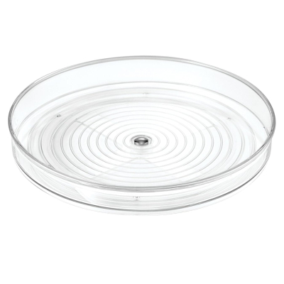 Изображение товара Пластиковый вращающийся поднос nterdesign 23 см прозрачный